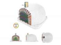 Ref. Borboleta Branco com Isolamento em Cortiça - Dimensões disponíveis 80, 90, 100, 110 e 120